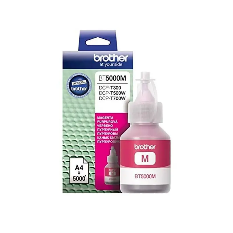 Bouteille D'encre Adaptable Brother BT-5000 45ML / Magenta