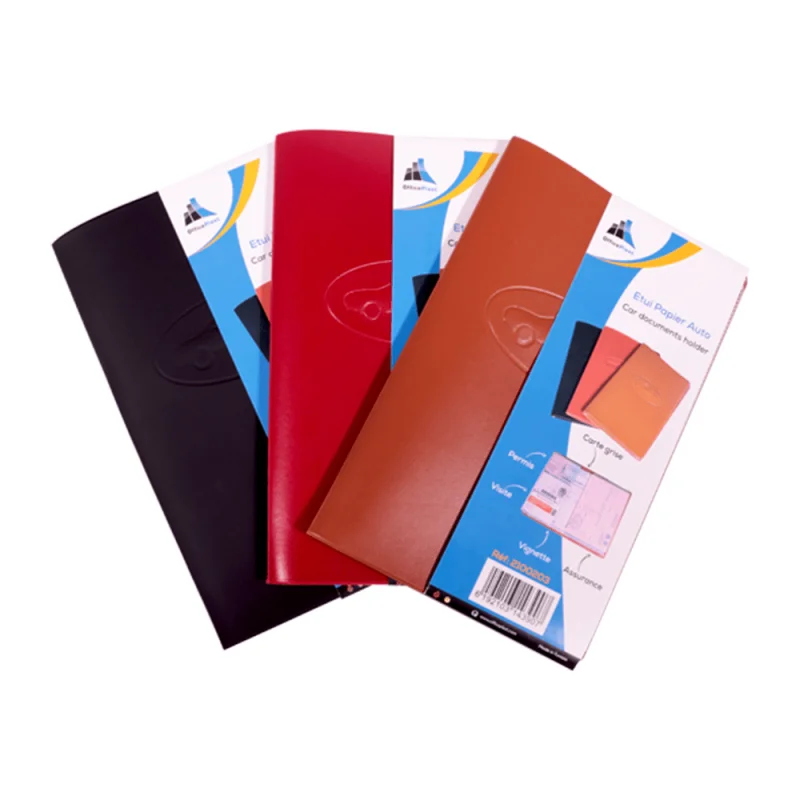 Etui Papier-Auto PROTEKTO/Couleur Assorties