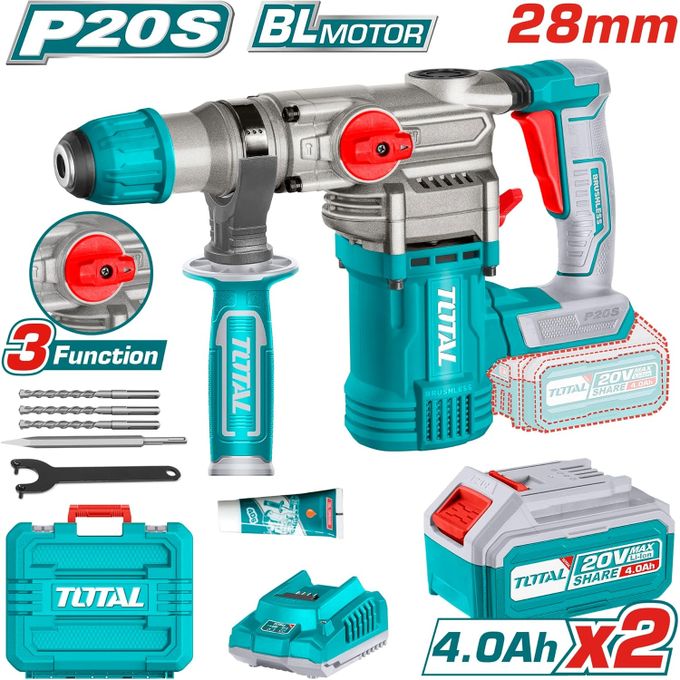 Marteau Perforateur - sds+ - 2 Batterie 20V