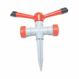 Arroseur a piquet - Rotatif pour arrosage gazon - 1 entrée 1 sortie