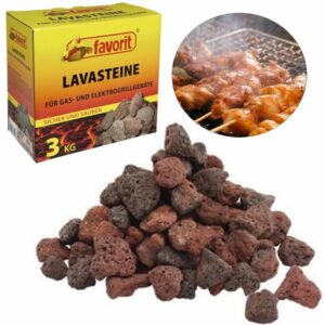 Pierre de lave pour barbecue, pierre de lave - 3kg