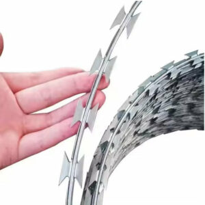 Fil barbelé Concertina a lame de rasoir - 15M