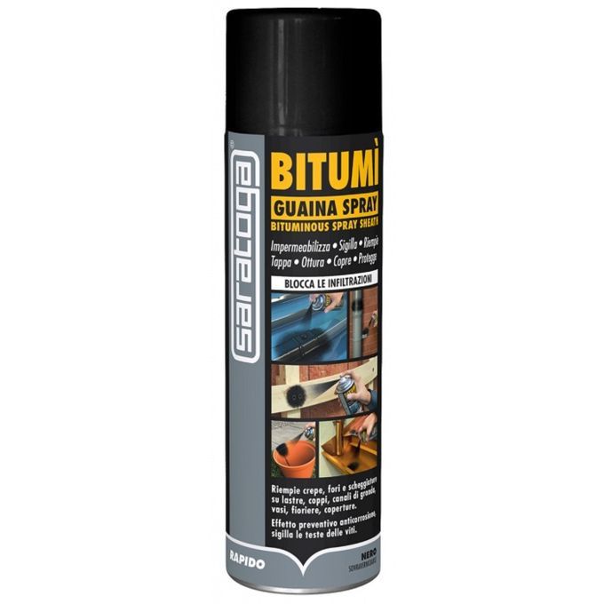 Spray bitumi base de bitume - Imperméabilisation à base de caoutchouc