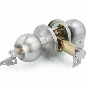 Poignée De Porte - Serrure tubulaire - Verrouillage par clés -