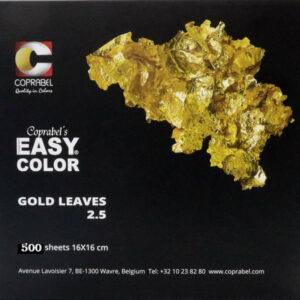 Feuille d'or - imitation OR 2.5 - 16cm*16cm - 500 pcs