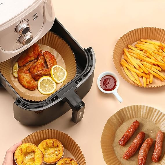 Papier Cuisson Air Fryer - 20cm Rond