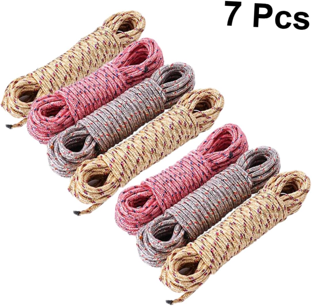 Fil De Séchage en Nylon 20m, Corde à Linge en Plein Air, Corde en Nylo