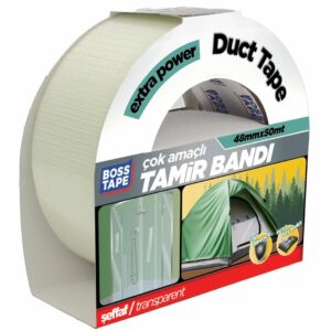 BOSSTAPE Ruban de Réparation étanche, Gaffeur multiusage, Toile améric