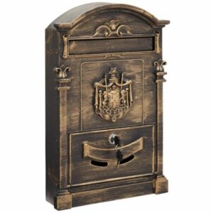 Boîte aux Lettres en Aluminium - Antique - Boite postal - Rustique - I