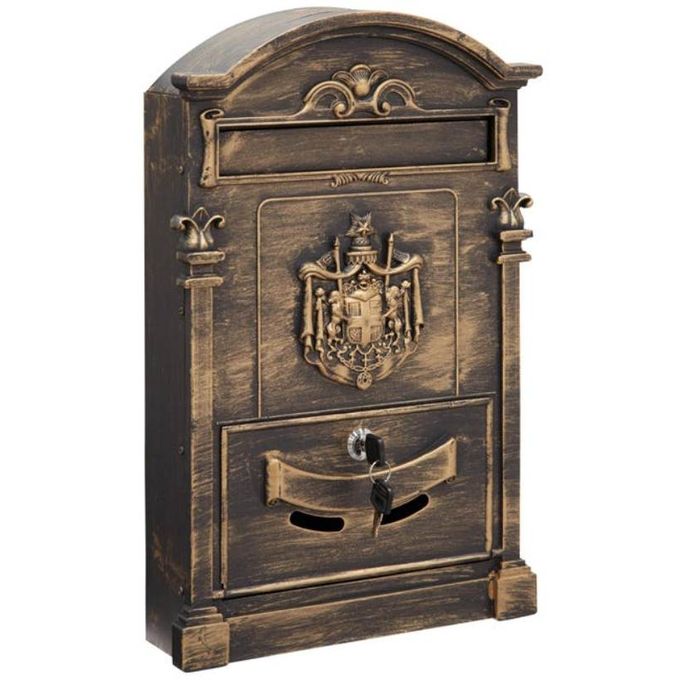 Boîte aux Lettres en Aluminium - Antique - Boite postal - Rustique - I