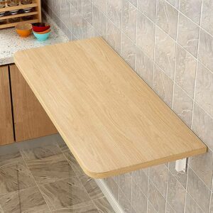 Table pliable - Etagère avec support amovible - bureau rabat table 75x