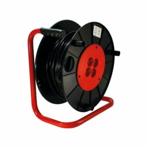 Enrouleur de 4 prise 2P+T - Câble 3 G 1.5 mm 2 - 50 m