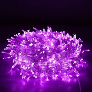 Guirlande lumineuse décoratif - Kit 100 LED Violet - 10M Mauve