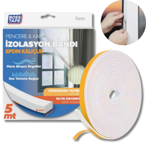 BOSS TAPE Joint d'étanchéité pour porte , fenêtre, isolation thermique