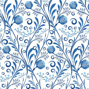 BOSS TAPE Carreau PVC Traditionnel Bleu 30cmx30cm