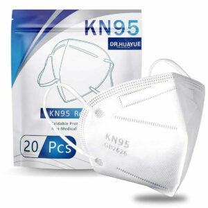 Lot de 20 Masques De Protection FFP2, homologués, Bavette Médical KN95