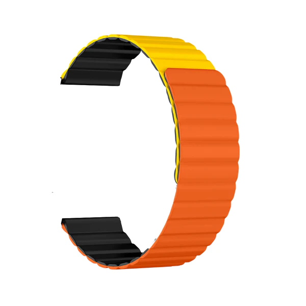 Bracelet magnétique Kieslect 22mm Jaune Orange