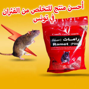 Pâtes des rongeurs anti-souris et anti-rats - 100g