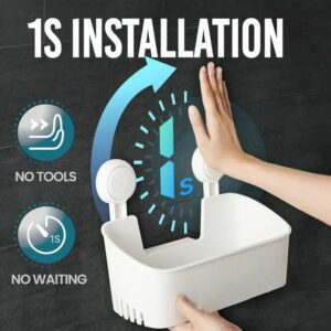 Panier a ventouse - Etagère rectangulaire - Etagères Murales - Install