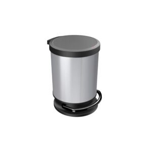 Poubelle a pedale Ronde 20L Paso avec couvercle