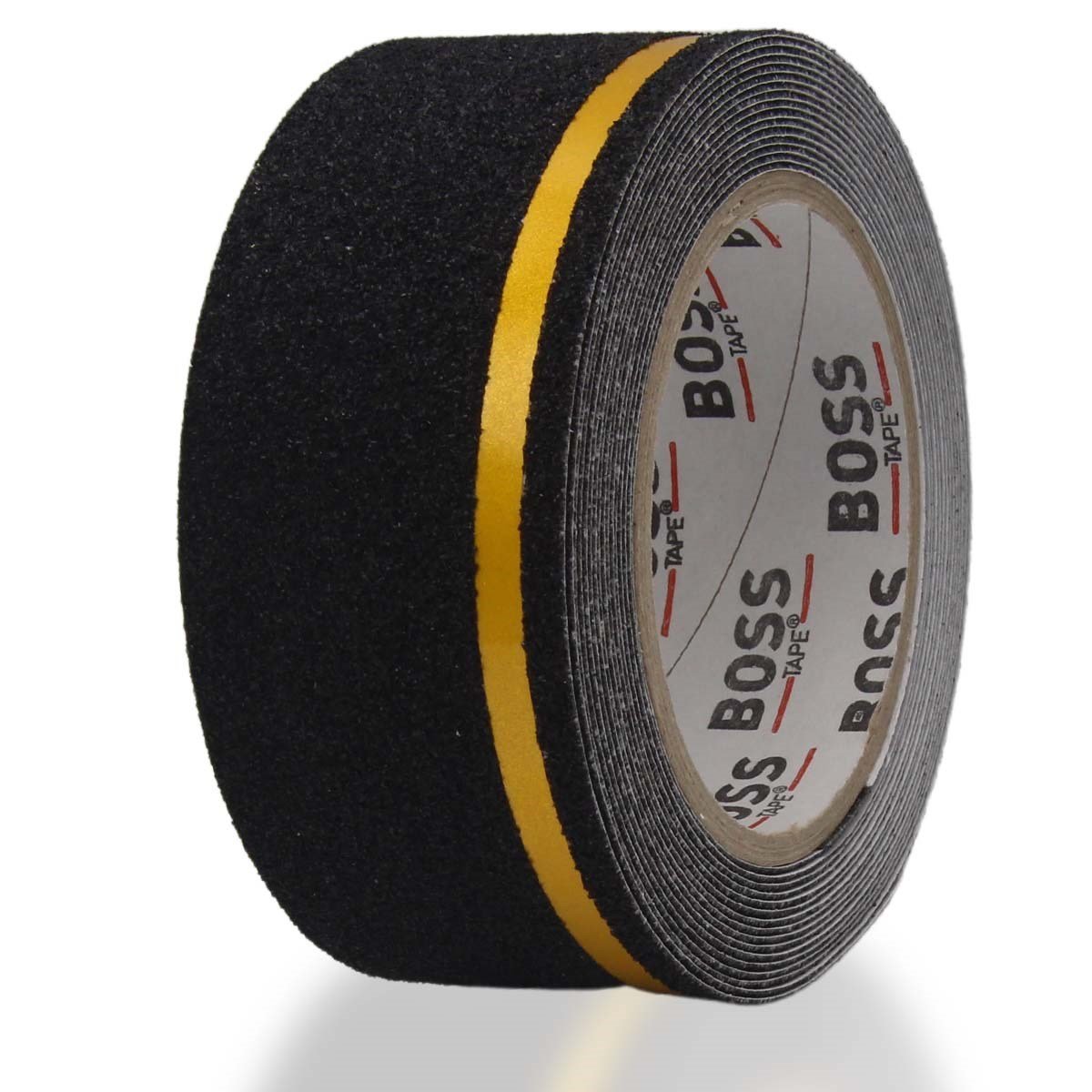 Ruban antidérapant adhésif Noir au sol pour escaliers avec bande réflé