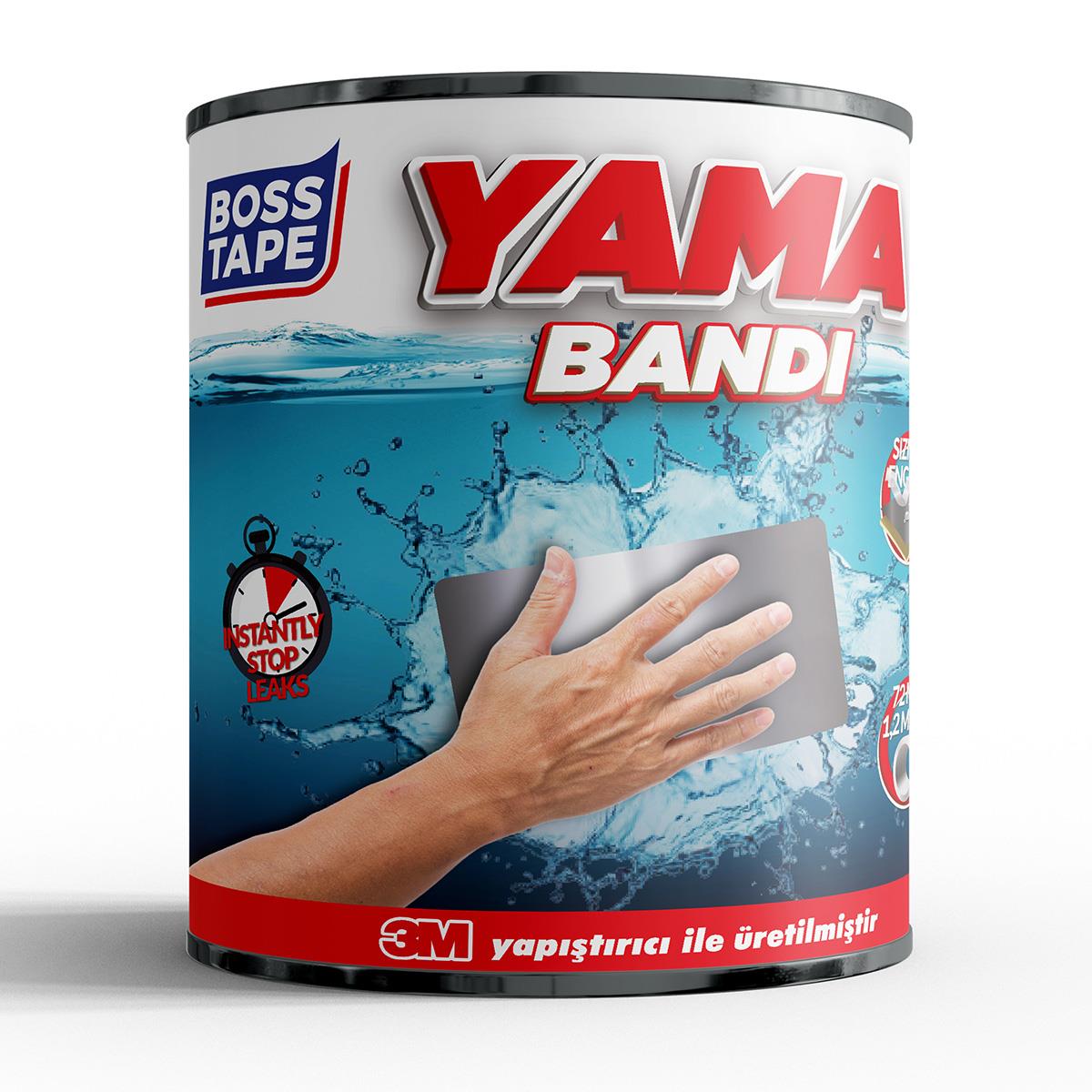 Ruban de raccordement pour tuyau de réservoir étanche 48mmx1.2m BOSS T