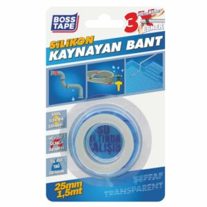 Ruban silicone auto-fusionnant 25 mm 1,5 mt - Boss Tape