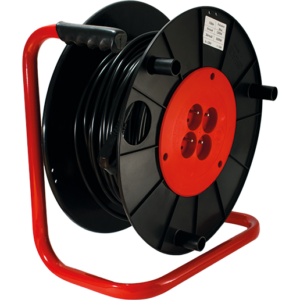 Enrouleur de 4 prise 2P+T - Câble 3 G 1.5 mm 2 - 50M