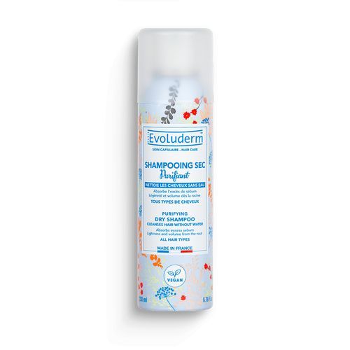 Evoluderm Shampoing Sec Vegan Sans Eau Purifiant 200 ML