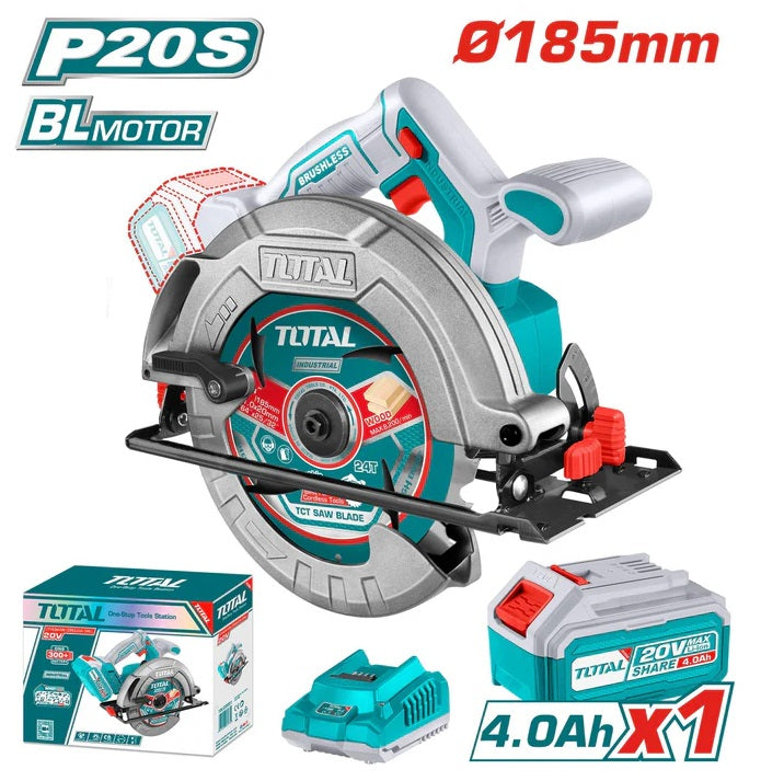 Scie circulaire - sans fil - 185mm - 20V