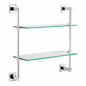 Tablette double en verre Ward - SOPAL SB47A04