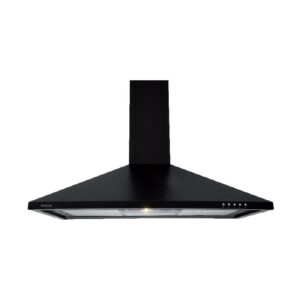 Hotte Cheminée Focus Noir 90 cm