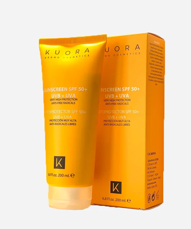 KUORA ÉCRAN SOLAIRE Corporel SPF 50+ 200ML