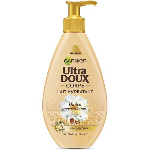 Garnier Ultra Doux Lait De corps Hydratant Huiles Merveilleuses Peaux Sèches 250 ml