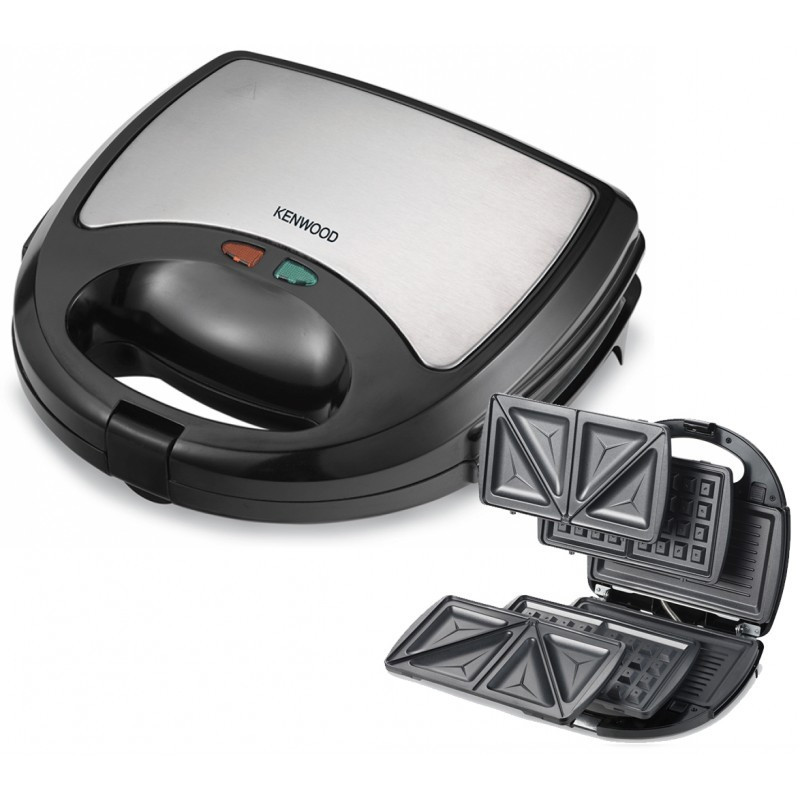 Sandwich Maker Kenwood 3 en 1 Noir