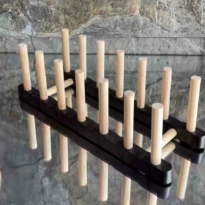 Support Assiette en bois