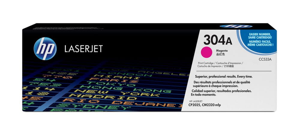 TONER ADAPTABLE 304A MAGENTA CC533 HP