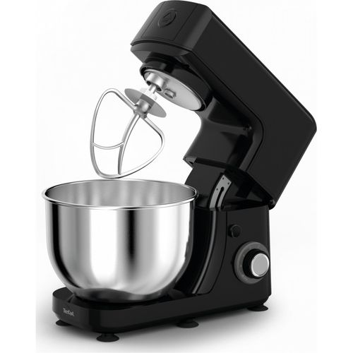 Tefal Robot Pétrin Kitchen Machine 4.8 L - 800W - Noir - QB15E838 - Garantie 1 An