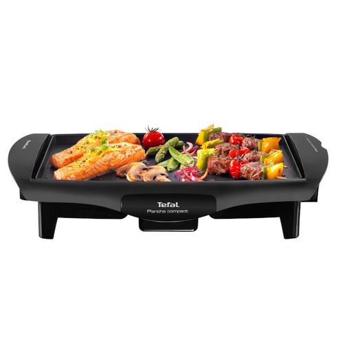 Barbecue Électrique TEFAL Plancha Compact 1800W - Noir