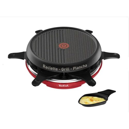 Raclette Multifonction Colormania 3en1 TEFAL 850W - Noir et Rouge
