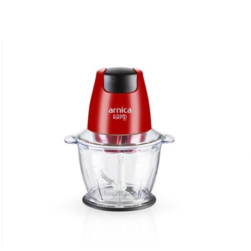 Mini Hachoir Arnica - Rapide plus - Rouge - 500W