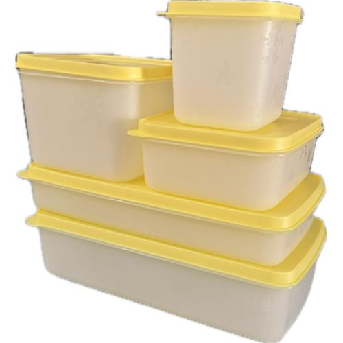 SOFPINCE Serie de 5 Pieces de Congélation - Alaska - Jaune