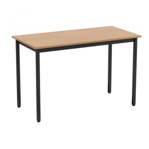 Table de restaurant - Acier - MDF Marron - L x l x H(120 x 60 x 74)cm