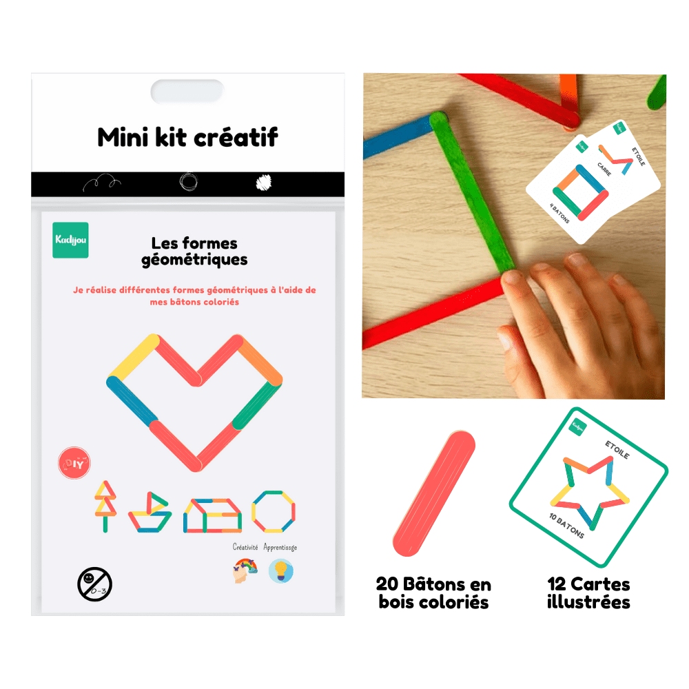 Kit éducatif- Apprendre les formes géométriques -32 PCS