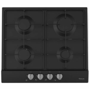 Plaque de Cuisson FOCUS - 4 Feux - 60 cm - Noir
