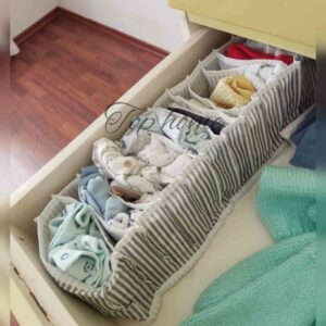 Boîte de rangement de sous-vêtements - organisateur de tiroir multi cellules