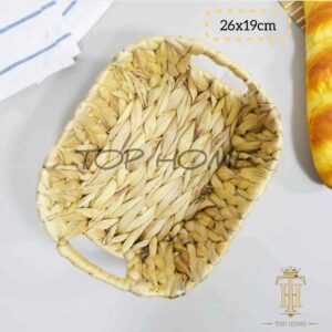 Corbeille tressée ovale 26*19cm