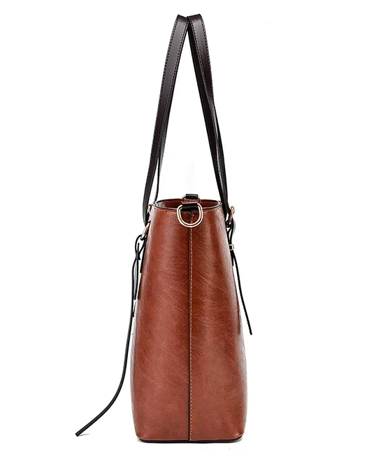 Sac à main Grand format -2SM004- Marron