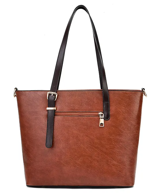 Sac à main Grand format -2SM004- Marron