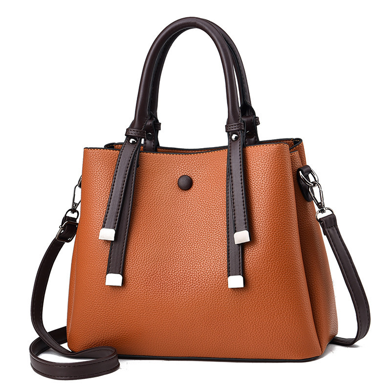 Sac à main 'CLASSY' -2SM008- Caramel